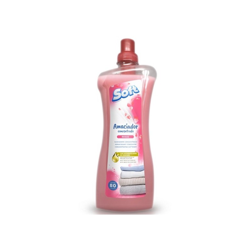 Soft Amaciador Roupa (Rosas) 80doses