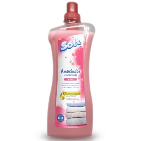 Soft Amaciador Roupa (Rosas) 80doses