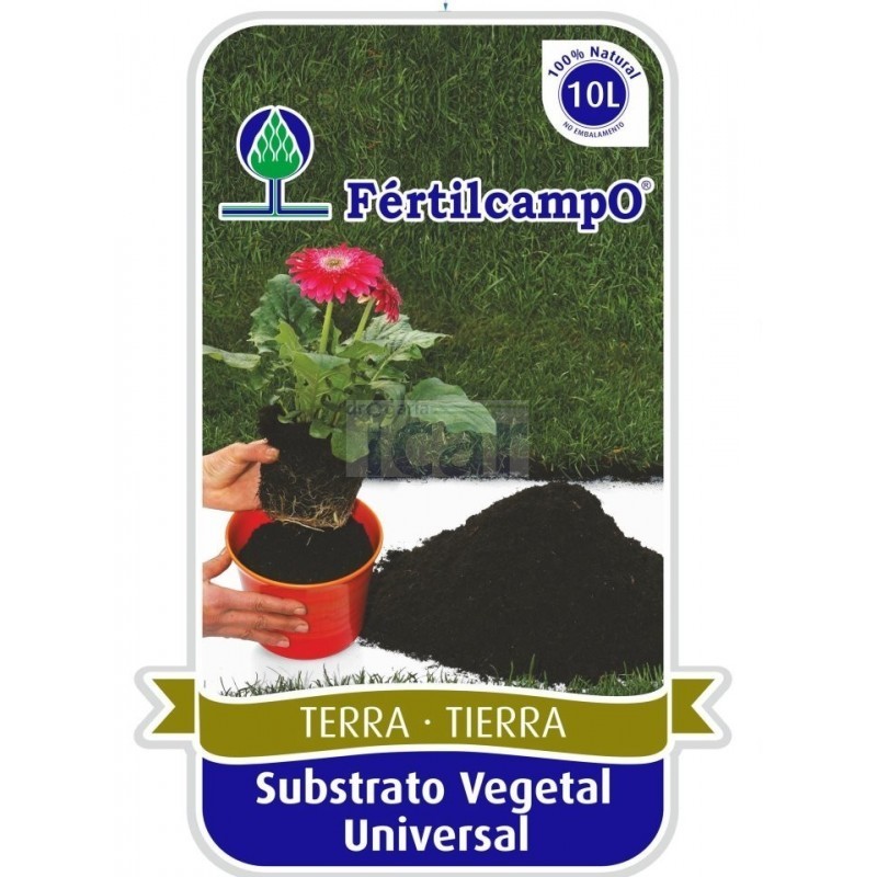 Substrato Vegetal Universal Fértilcampo 50lts - 25lts - 10lts